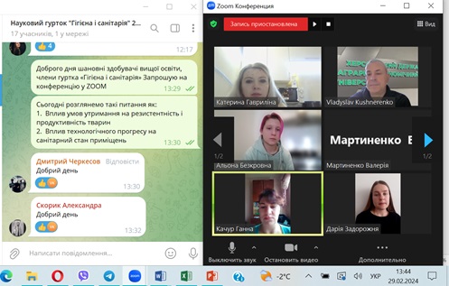 Науковий гурток “Гігієна і Санітарія”: Висвітлення актуальних тем