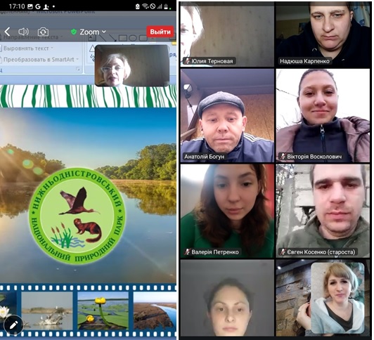 Засідання гуртка «ECOLIFE» з екскурсією екостежками НПП Нижньодністровський