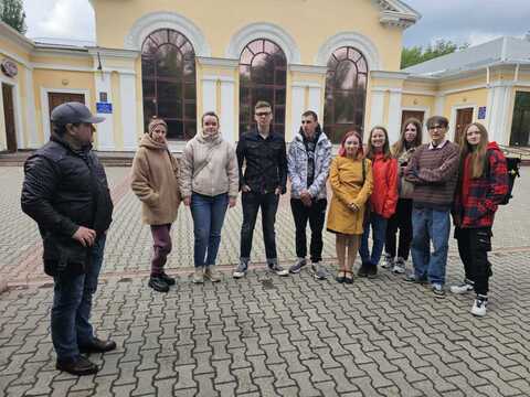 Виїзне практичне заняття у форматі екскурсії історичними пам’ятками м. Кропивницького «Архітектурні перлини старого міста» від кафедри публічного управління, права та гуманітарних наук