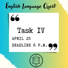 Четвертий день конкурсу англійської мови ENGLISHLANGUAGEQUEST від Херсонського державного аграрно-економічного університету