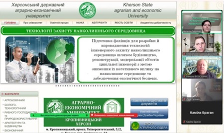 Профорієнтаційний захід факультету архітектури та будівництва у Зеленівській загальноосвітній школі І-ІІІ ступенів №38 Херсонської міської ради