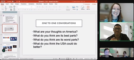 Conversation Club з викладачем із США: нові теми, цікаві ідеї, жваві дискусії