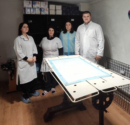 Чергове практичне виїзне заняття в ветеринарній клініці «Кіт і пес» під керівництвом доктор філософії з ветеринарної медицини, старший викладач кафедри ветеринарії, гігієни та розведення тварин імені В.П. Коваленка Рагулі М.Р.