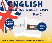 Змагальний дух зміцнюється: другий день конкурсу English Language Quest 2025, присвяченого Міжнародному Дню англійської мови