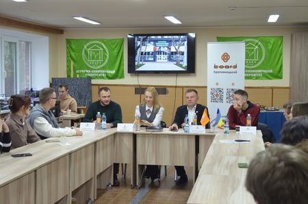 Здобувачі ХДАЕУ зустрілися із представниками бізнесу Кіровоградщини: обговорення ключових аспектів успіху
