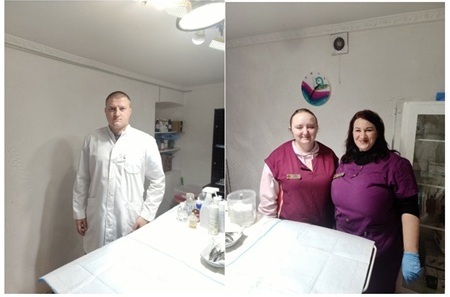 Практичне заняття студентів-ветеринарів у клініці “Кіт і Пес” Майбутні фахівці набувають досвіду роботи з дрібними тваринами